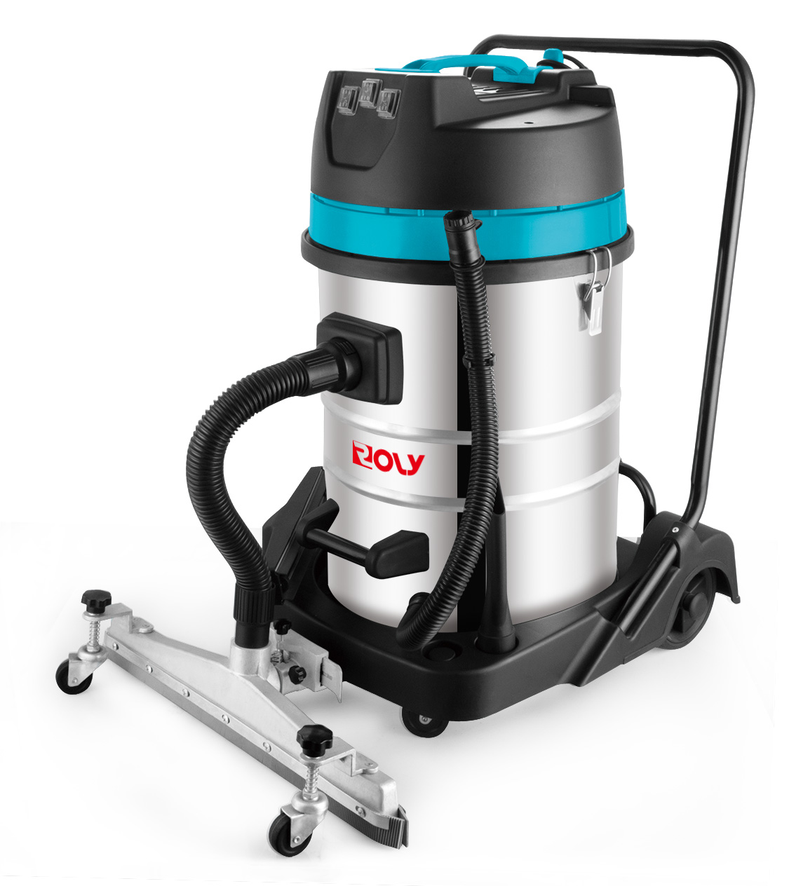 WL70 industrial 100L three motors floor wet and dry vacuum cleaner